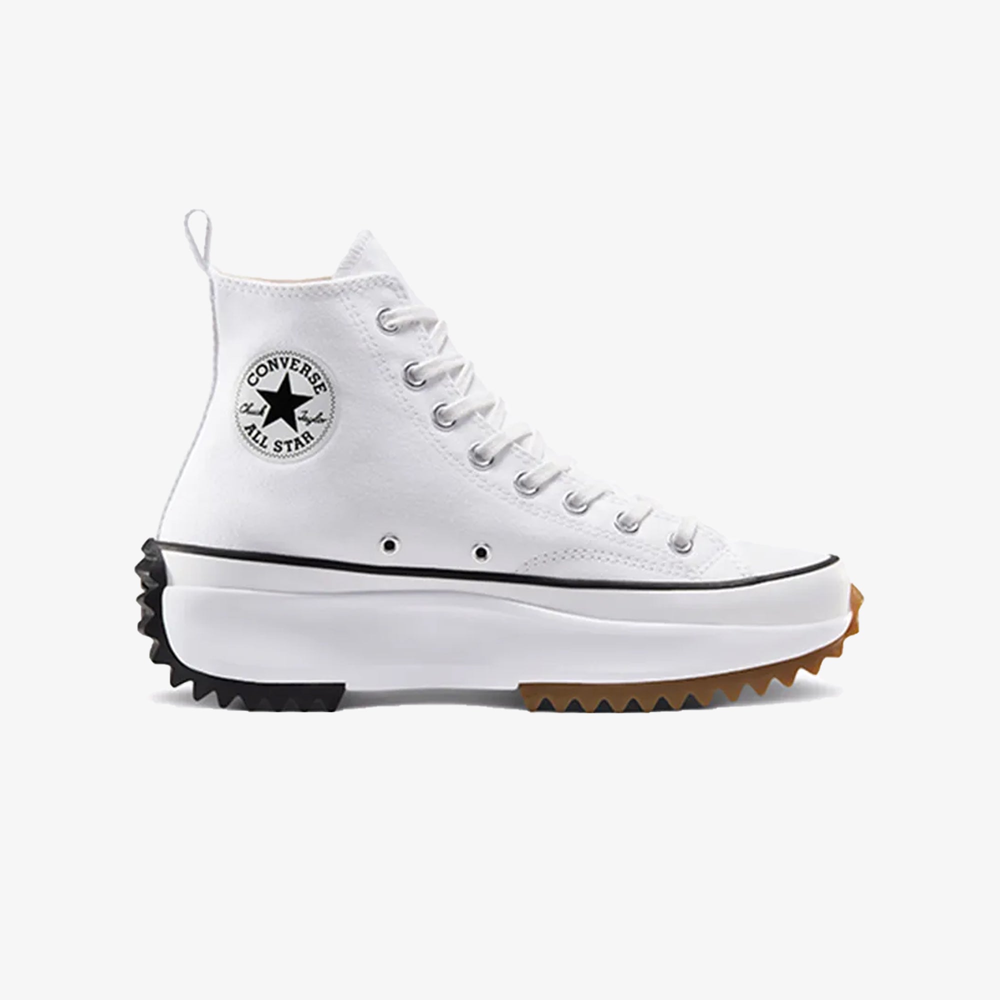 Buy White Converse Run Star Hike Canvas Platform Shoes for Women