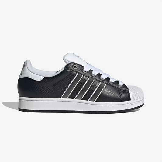 Adidas Originals | SUPERSTAR II { CORE BLACK/MATTE SILVER/CLOUD WHITE