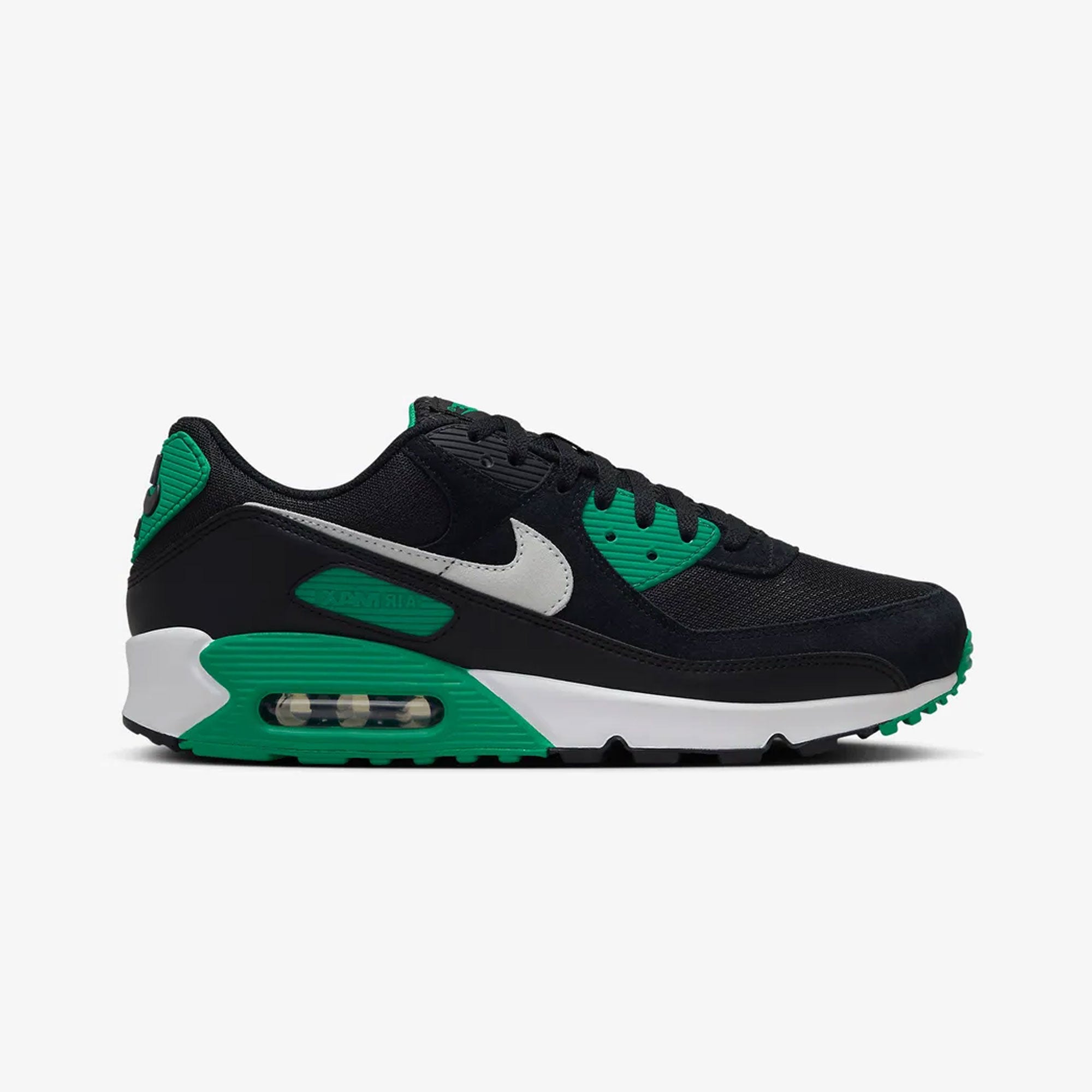 NIKE AIR MAX 90 BLACK/WHITE-STADIUM GREEN - Main Image
