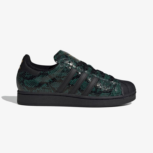 Adidas Originals | SUPERSTAR II { CORE GREEN/CBLACK