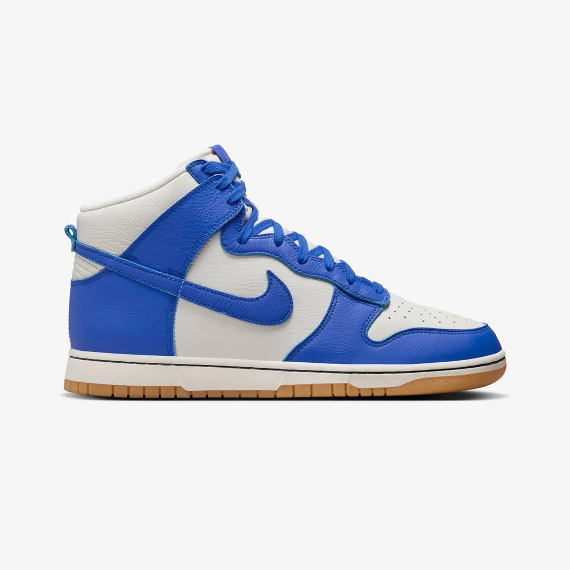 NIKE DUNK HIGH RETRO SE PHANTOM/RACER BLUE-PALE IVORY-GUM YELLOW