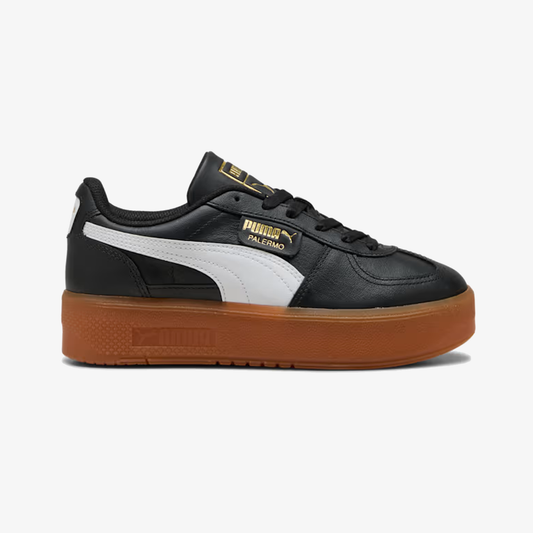 PUMA | PALERMO ELEVATA LEATHER { BLACK-GUM