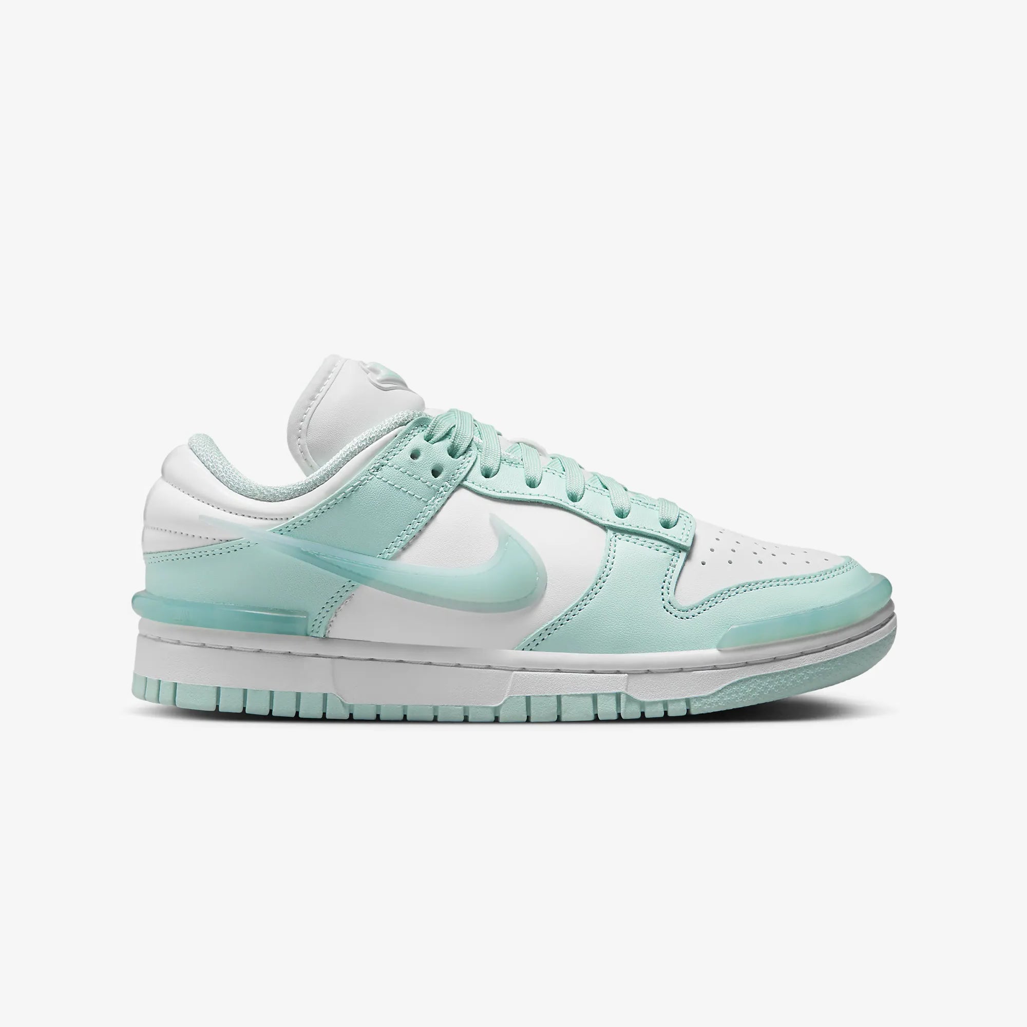 Buy NIKE WMN'S DUNK LOW TWIST 'SUMMIT WHITE/JADE ICE' – Superkicks