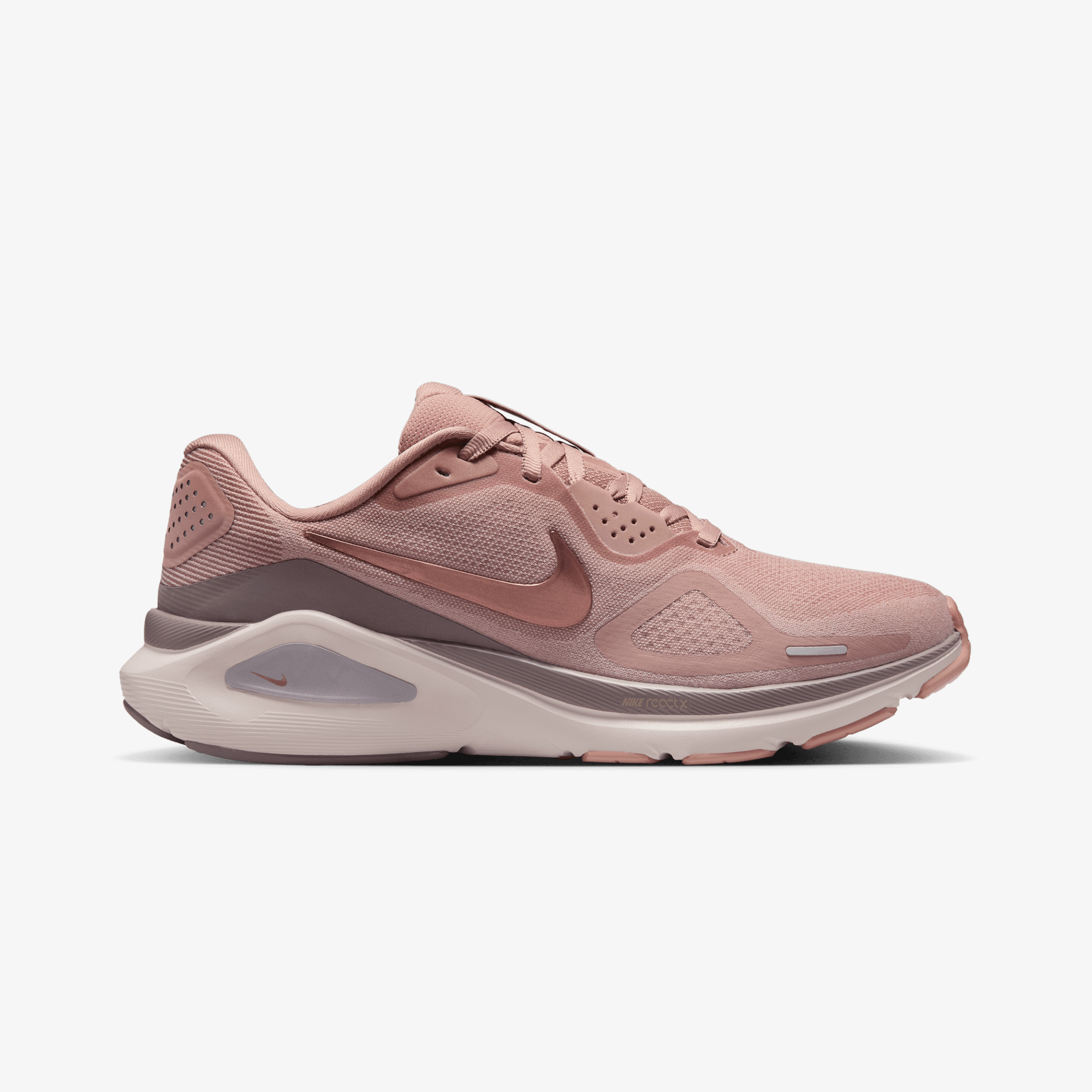 NIKE STRUCTURE 26 PARTICLE PINK/MTLC ROSE GOLD-TAUPE GREY
