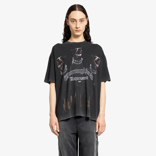 REPRESENT | THOROUGHBRED T-SHIRT { VINTAGE BLACK