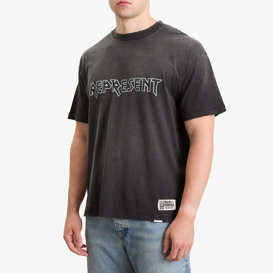REPRESENT | REPRESENT x IRON MAIDEN INFINITE DREAMS T-SHIRT { AGED BLACK