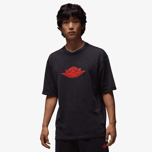 Jordan | RARE AIR T-SHIRT { BLACK/CHILE RED
