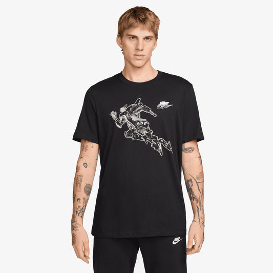 NIKE | AS M NSW TEE LBR SSNL CLUB { BLACK