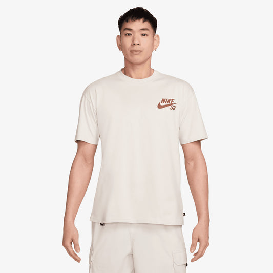 NIKE | SB LOGO SKATE T-SHIRT { LIGHT BONE