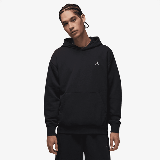 JORDAN | BROOKLYN FLEECE { BLACK/WHITE