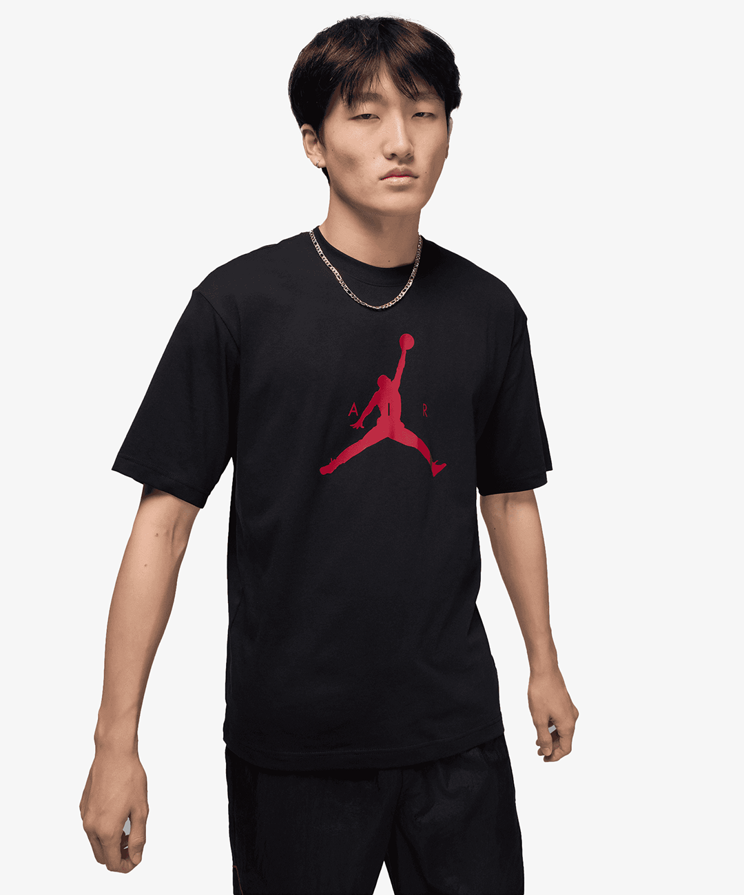 JORDAN | JUMPMAN T-SHIRT { BLACK/GYM RED – Superkicks