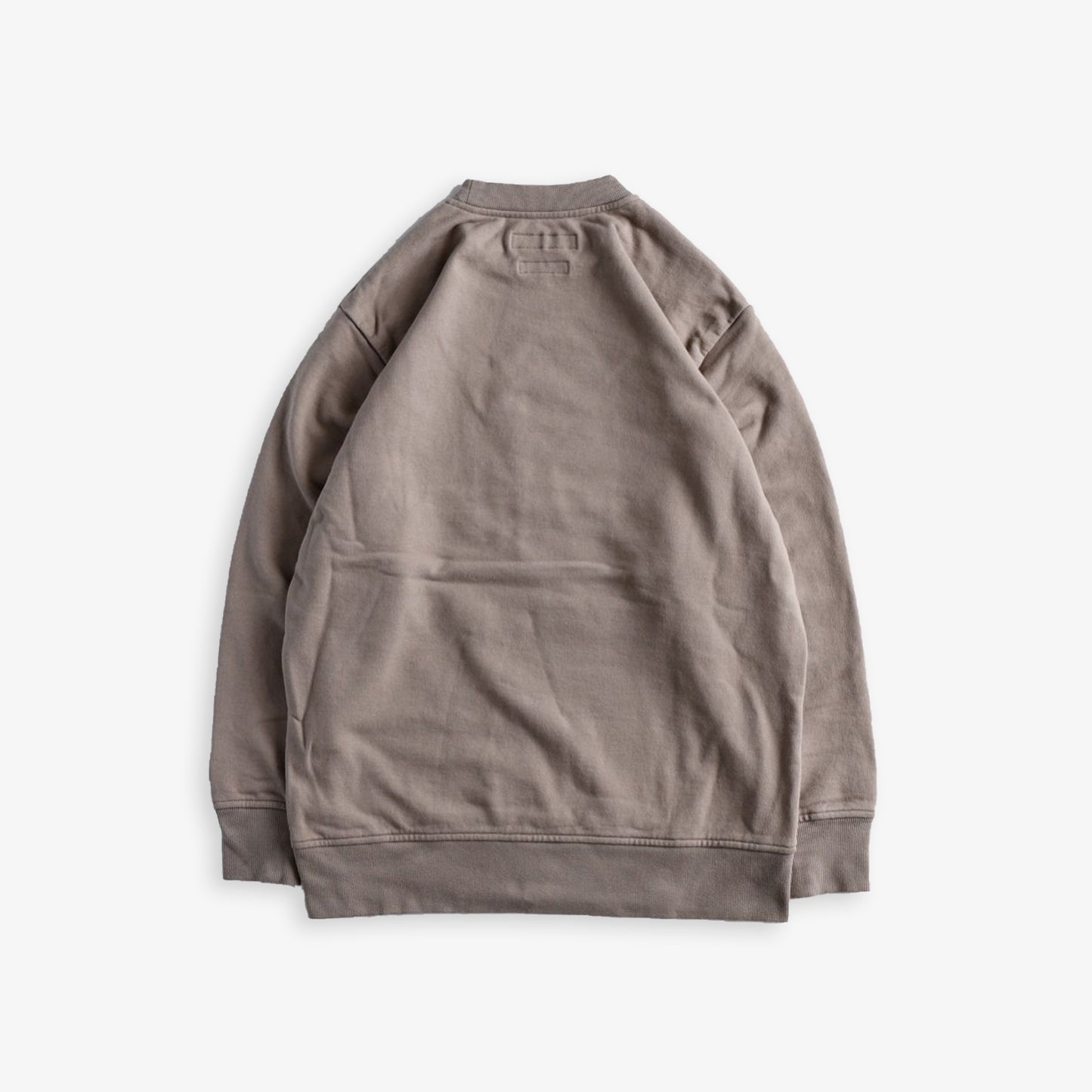 SQUARE LOGO SWEAT SHIRT 'BEIGE'