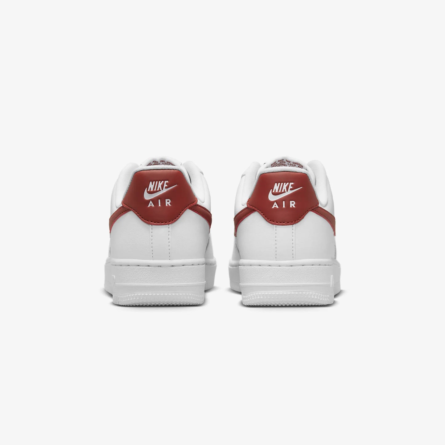 WMN'S AIR FORCE 1 "07 'WHITE/RUGGED ORANGE'