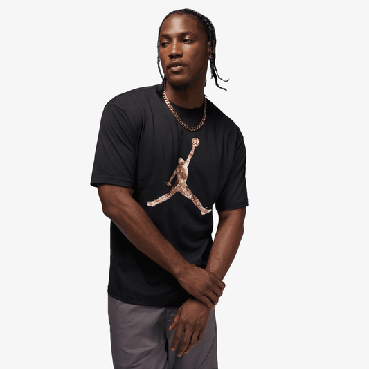 JORDAN | BROOKLYN REALTREE JUMPMAN T-SHIRT { BLACK/SAIL