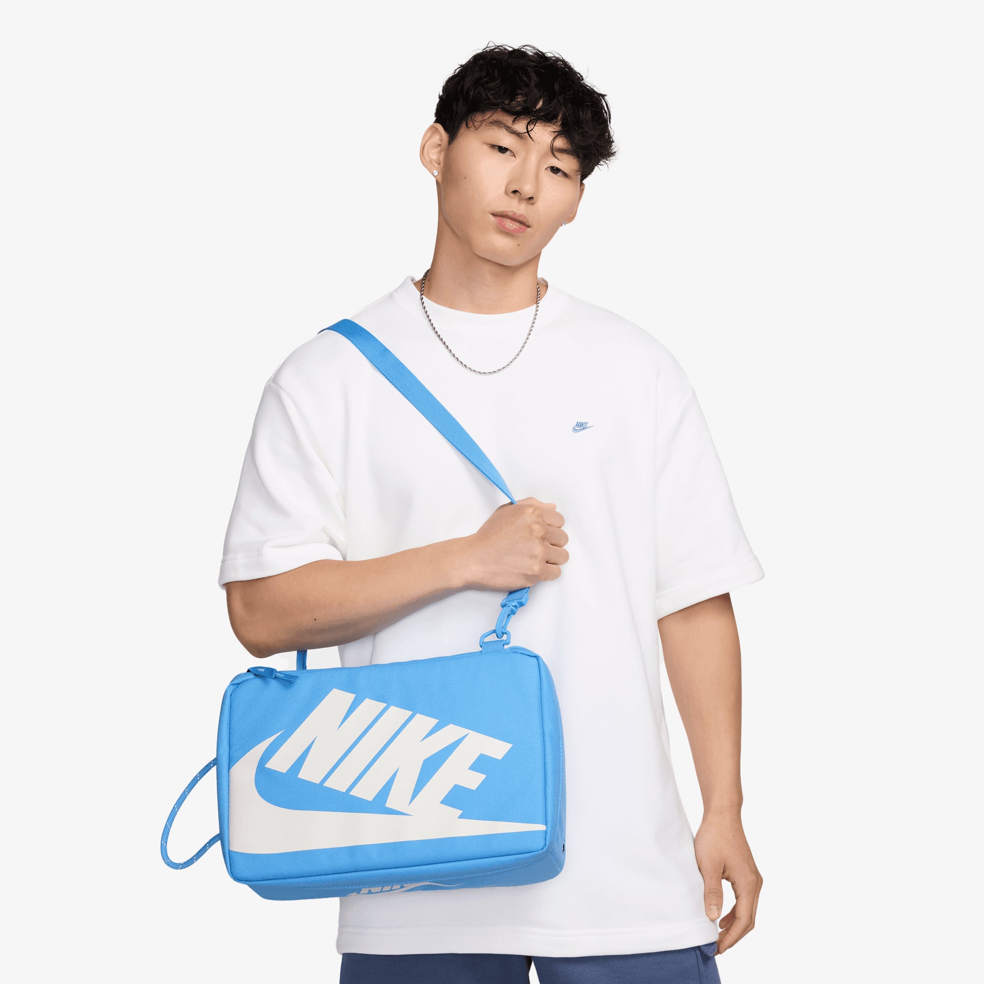 NIKE SHOE BOX BAG UNIVERSITY BLUE/SUMMIT WHITE – Superkicks