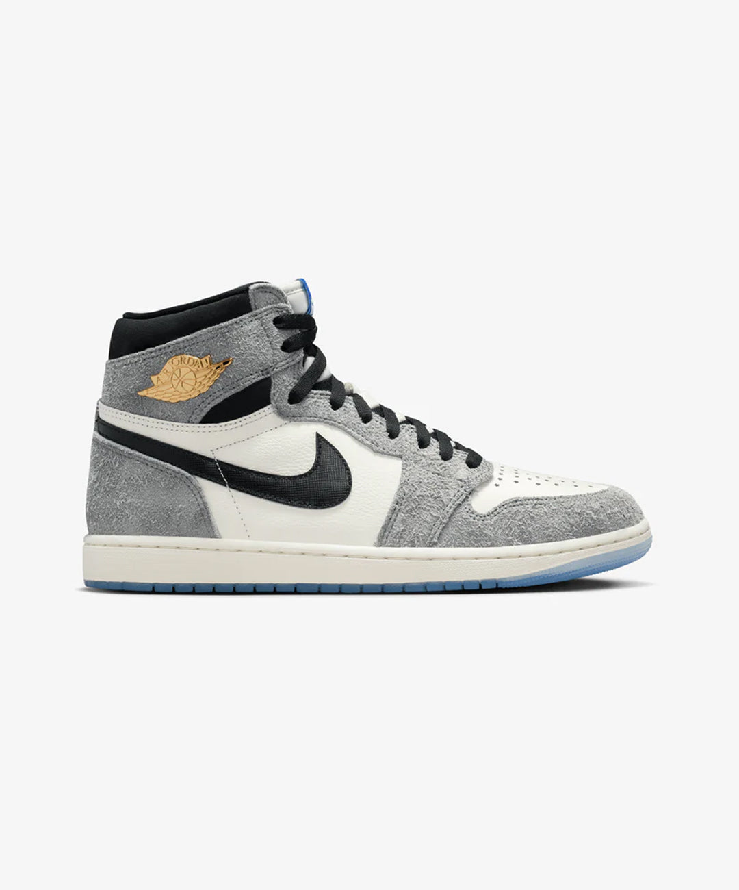Air Jordan 1 Retro High OG Cool Grey Black Sail Game Royal