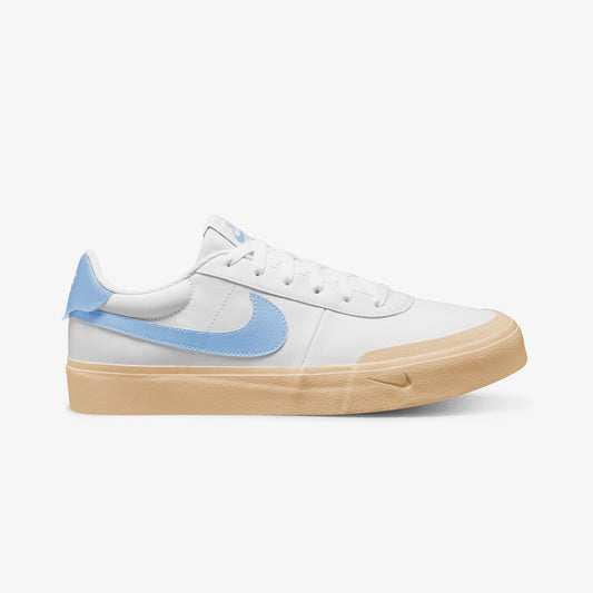Nike | COURT SHOT { WHITE/PSYCHIC BLUE-GUM YELLOW