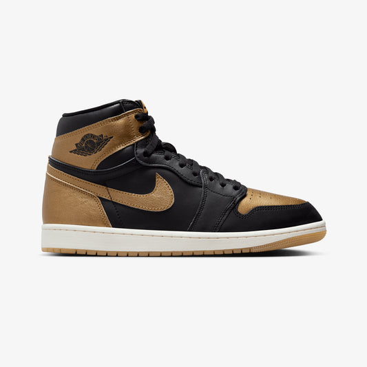JORDAN | AIR JORDAN 1 RETRO HIGH OG { "BLACK/GOLD"