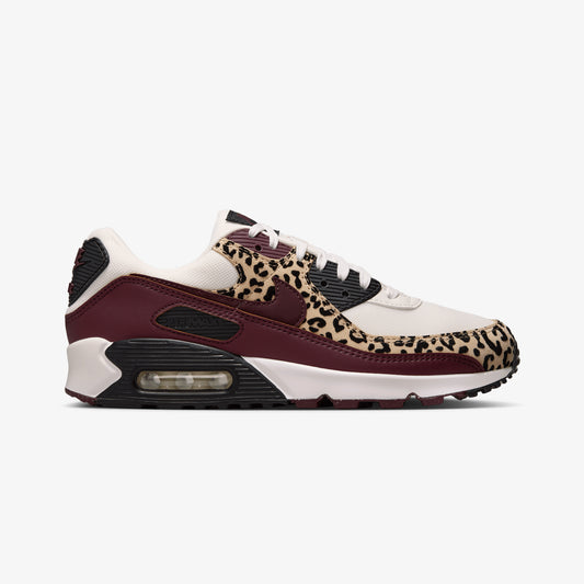 Nike | AIR MAX 90 { SAIL/BURGUNDY CRUSH-BLACK