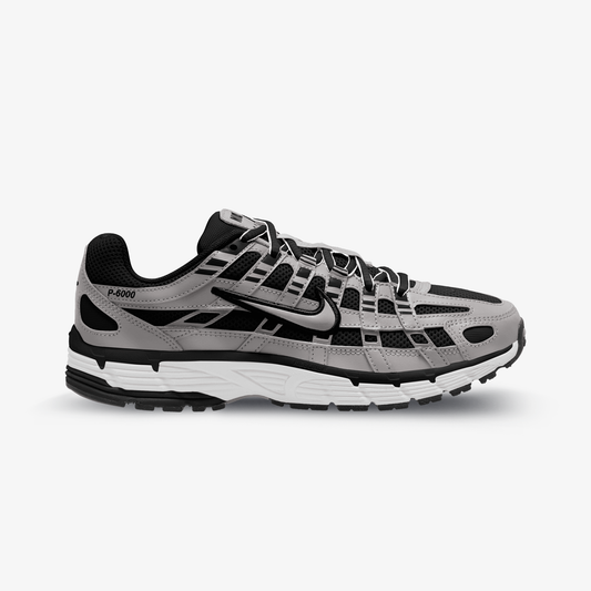 NIKE | P-6000 { METALLIC SILVER/METALLIC SILVER-BLACK