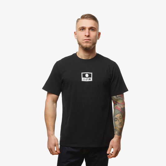 EDWIN | STAFF T-SHIRT { BLACK/WHITE