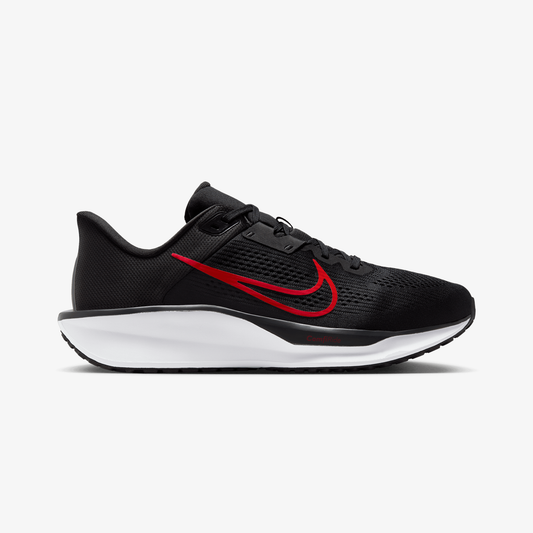 Nike | QUEST 6 { BLACK/UNIVERSITY RED-WHITE