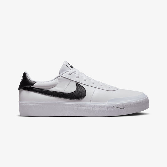 Nike | COURT SHOT { WHITE/BLACK