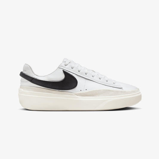 Nike | BLAZER PHANTOM LOW  { SUMMIT WHITE/BLACK-WHITE-SAIL