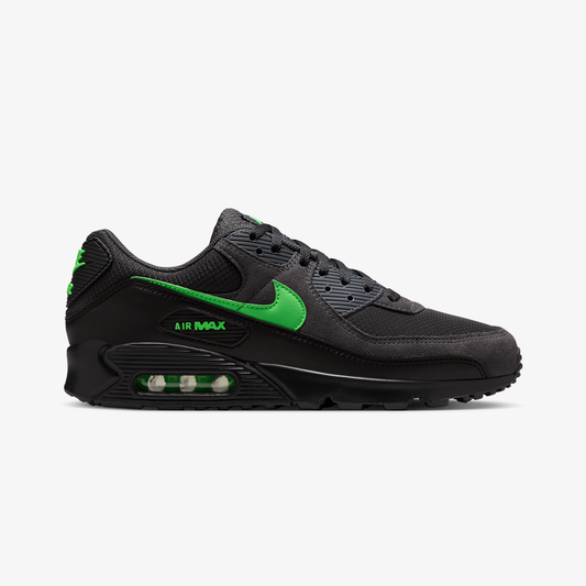 Nike | AIR MAX 90 { ANTHRACITE/GREEN STRIKE-BLACK