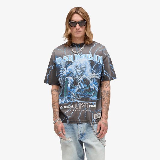 REPRESENT | REPRESENT x IRON MAIDEN INFINITE DREAMS T-SHIRT { STAINED BROWN