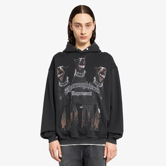 Represent | THOROUGHBRED HOODIE { VINTAGE/BLACK