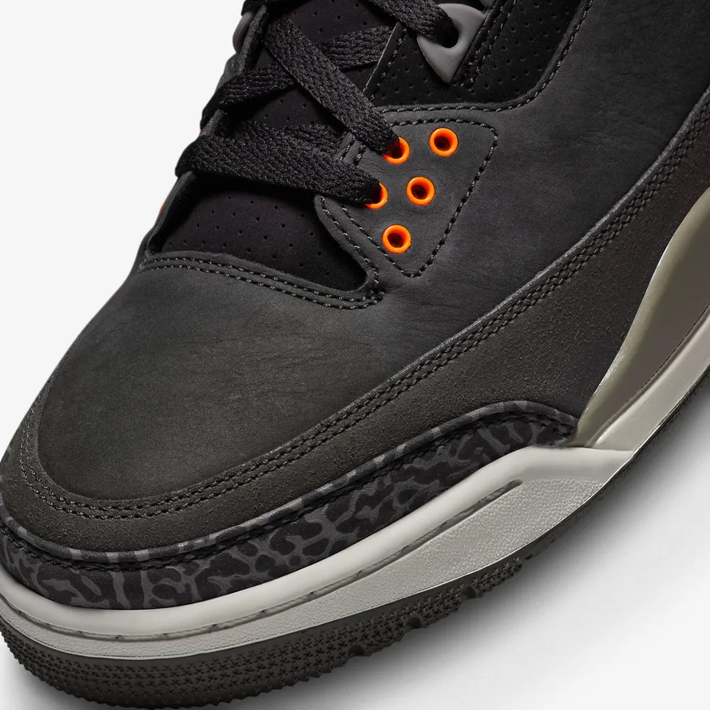 AIR JORDAN 3 "FEAR" 'NIGHT STADIUM/TOTAL ORANGE-BLACK'