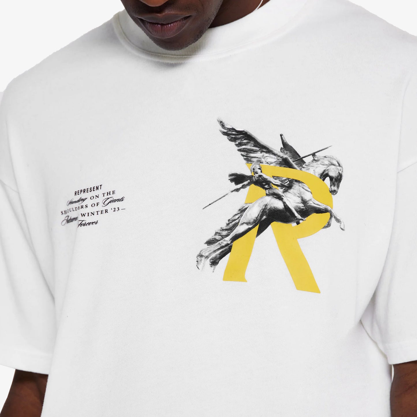 GIANTS T-SHIRT 'FLAT WHITE'