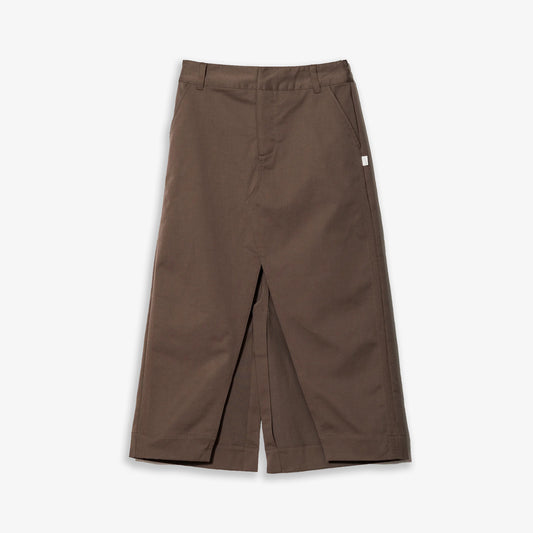 Jordan | TWILL SKIRT { MINK BROWN/MINK BROWN