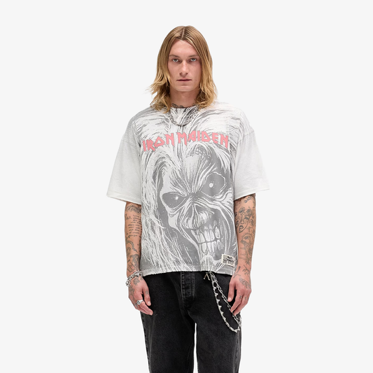 REPRESENT | REPRESENT x IRON MAIDEN KILLERS T-SHIRT { WHITE/GREY