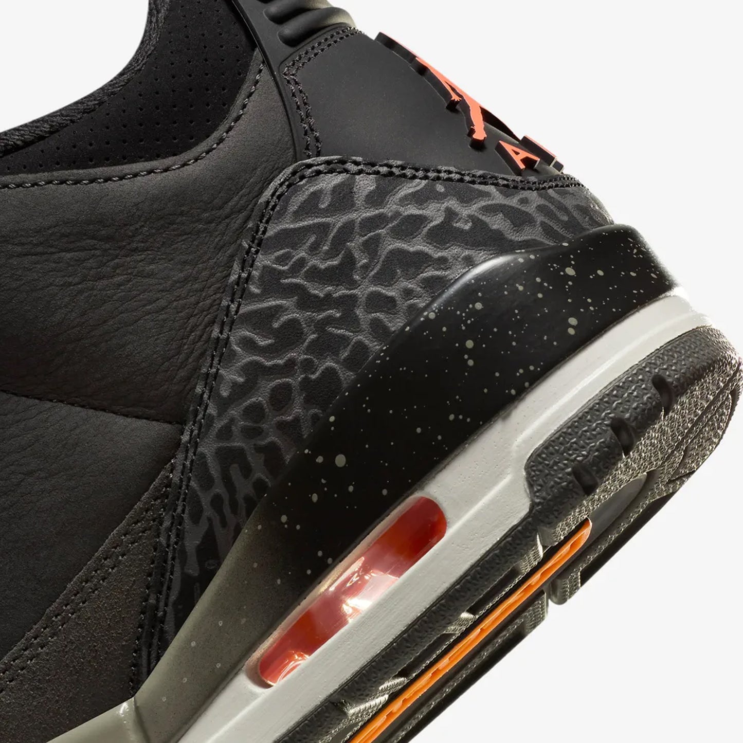 AIR JORDAN 3 "FEAR" 'NIGHT STADIUM/TOTAL ORANGE-BLACK'