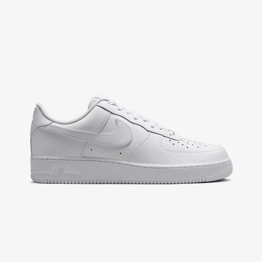 NIKE | AIR FORCE 1 '07 TEXTURE { WHITE/WHITE