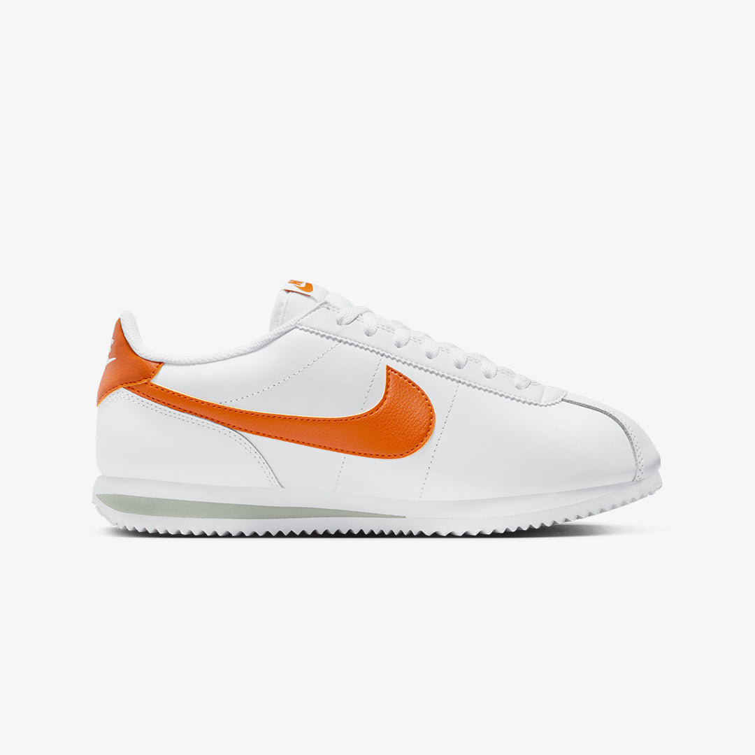 Buy White, Campfire Orange Jade Horizon Nike Cortez Shoes for