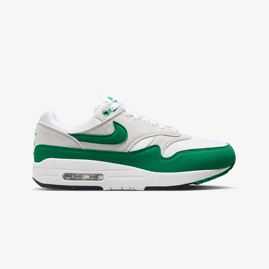 Nike | AIR MAX 1  { NEUTRAL GREY/MALACHITE-WHITE-BLACK