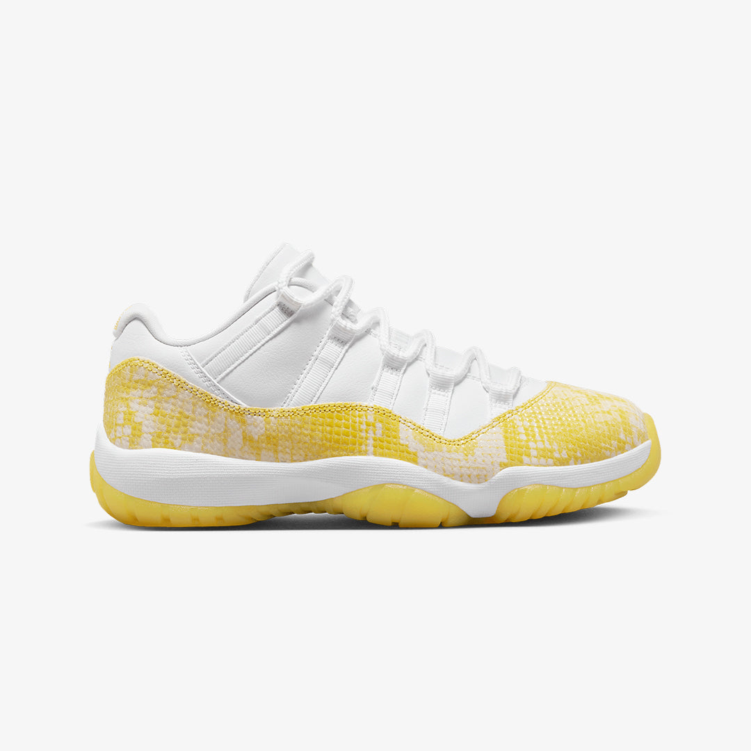 Buy White Tour Yellow Air Jordan 11 Retro Low Shoes for Women