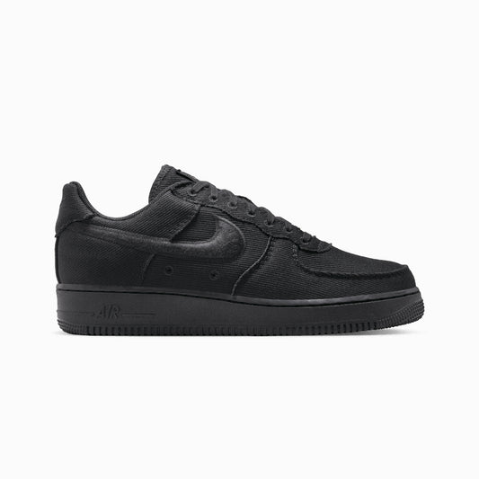 NIKE | AIR FORCE 1 LOW CANVAS { BLACK/BLACK