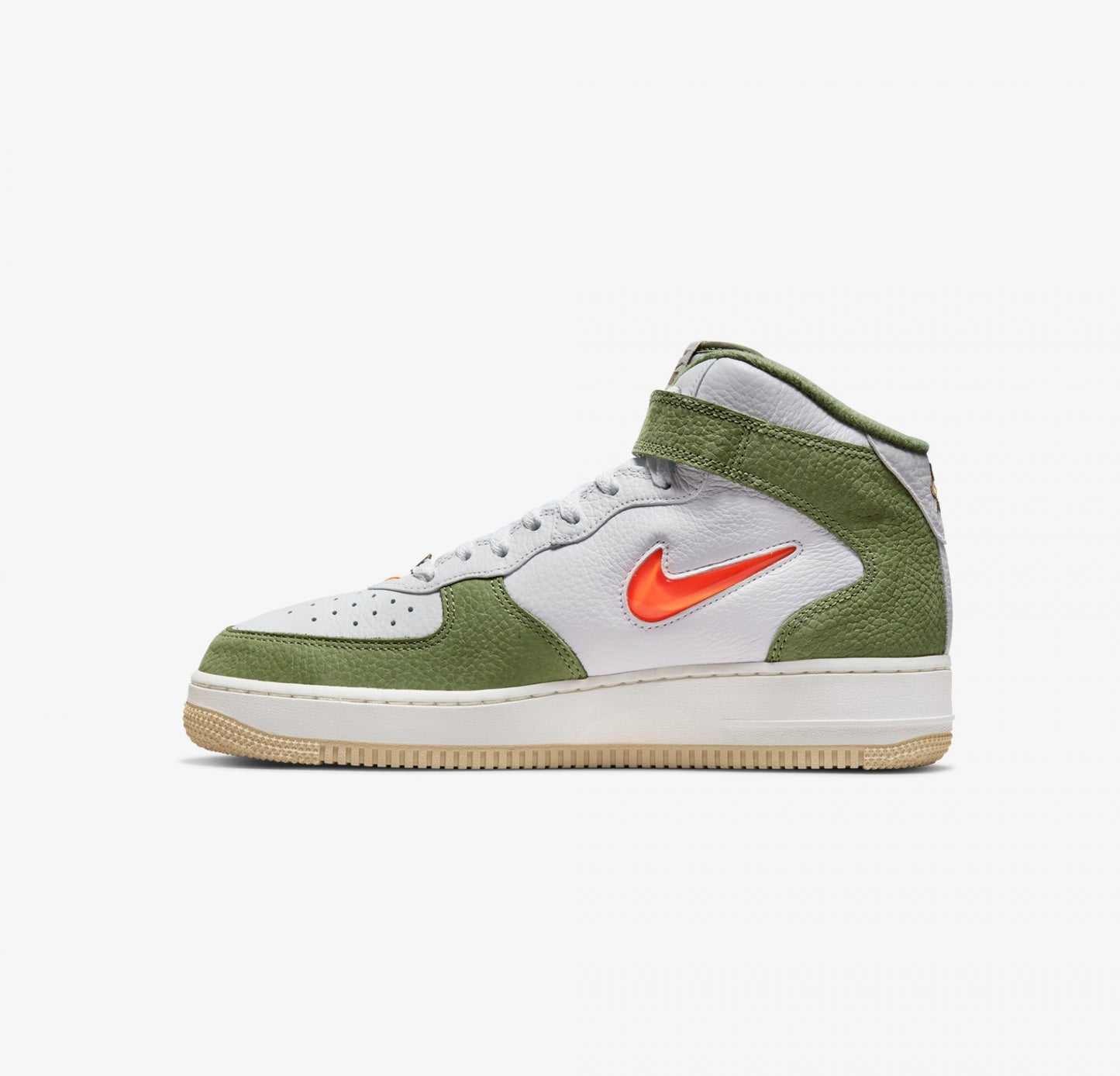 AIR FORCE 1 MID '07 ' OLIVE GREEN / TOTAL ORANGE '