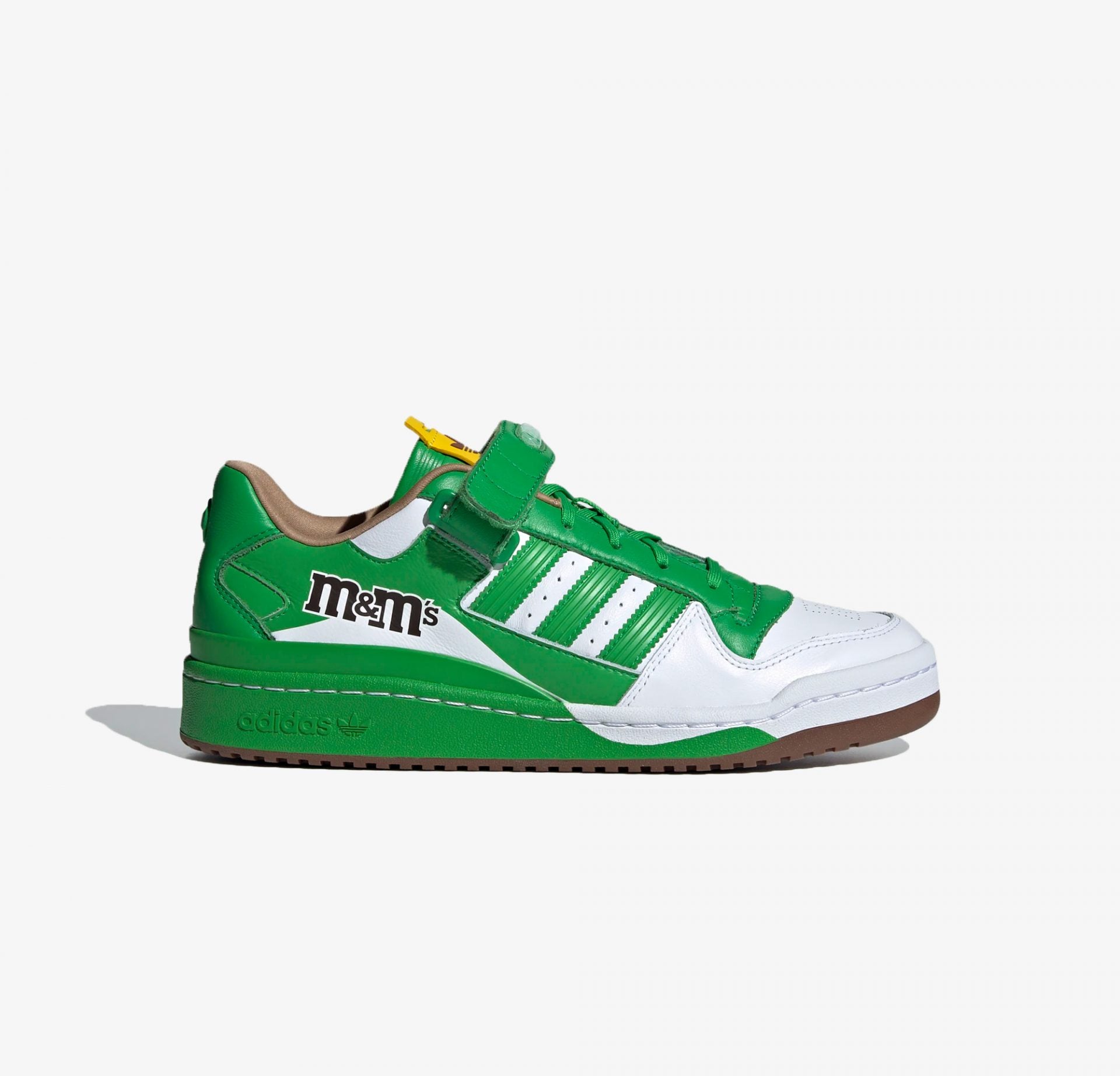 Adidas Originals M&M'S BRAND FORUM LOW 84 GREEN CLOUD WHITE