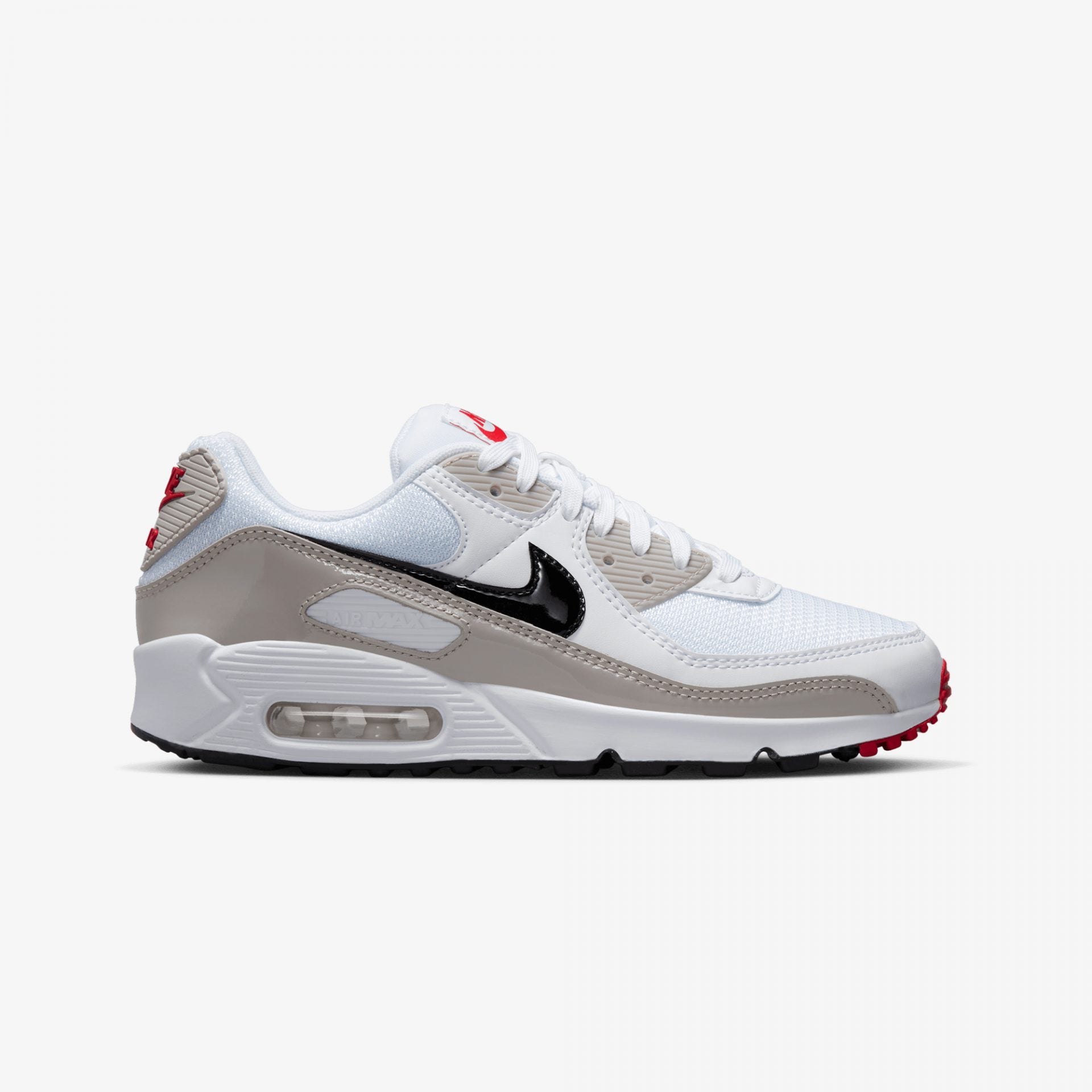 Buy NIKE WMN'S AIR MAX 90 'WHITE/BLACK-LT IRON ORE' â Superkicks