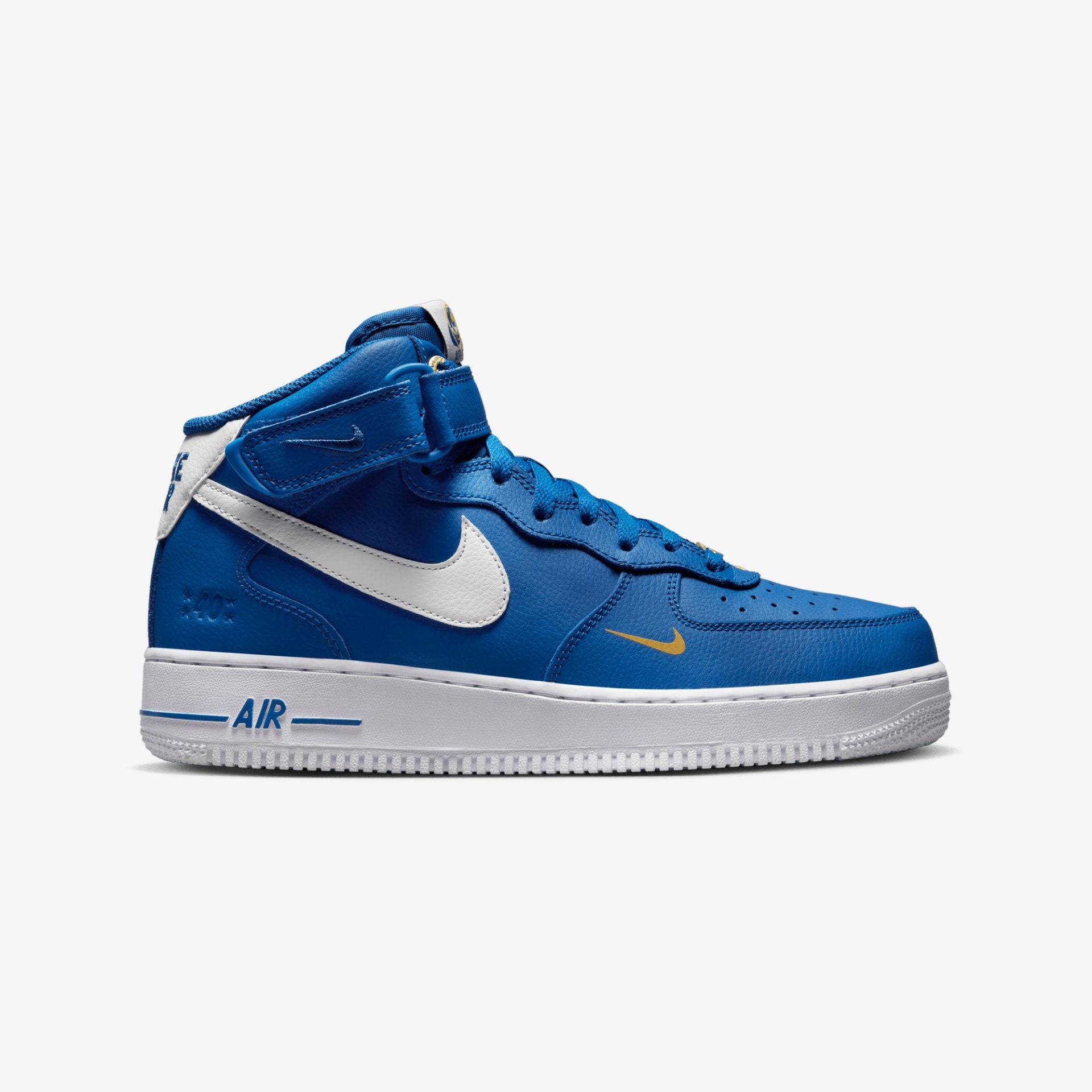 Buy NIKE AIR FORCE MID '07 LV8 'BLUE JAY/YELLOW OCHRE' – Superkicks