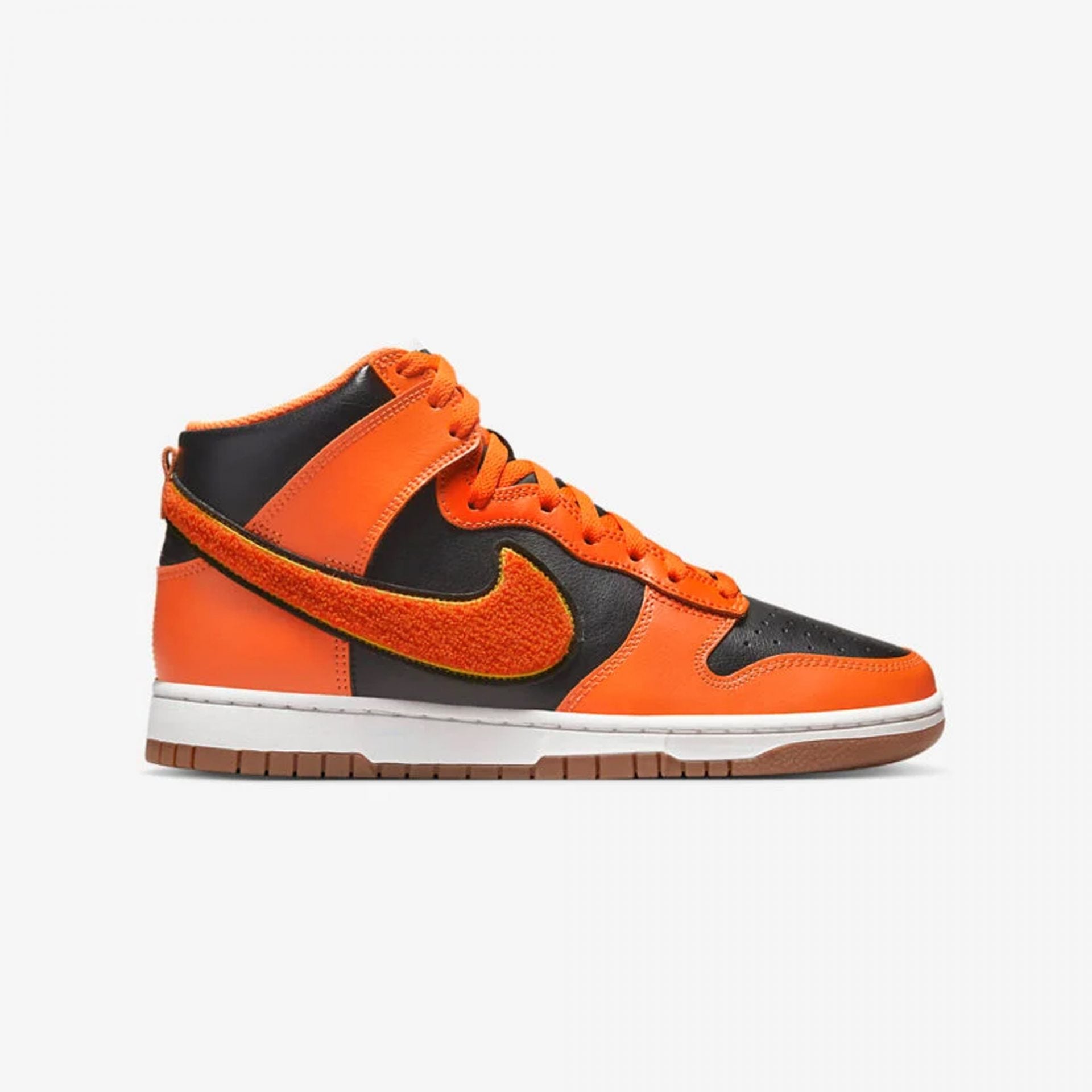 Nike DUNK HIGH RETRO BLACK/SAFETY ORANGE-UNIVERSITY GOLD