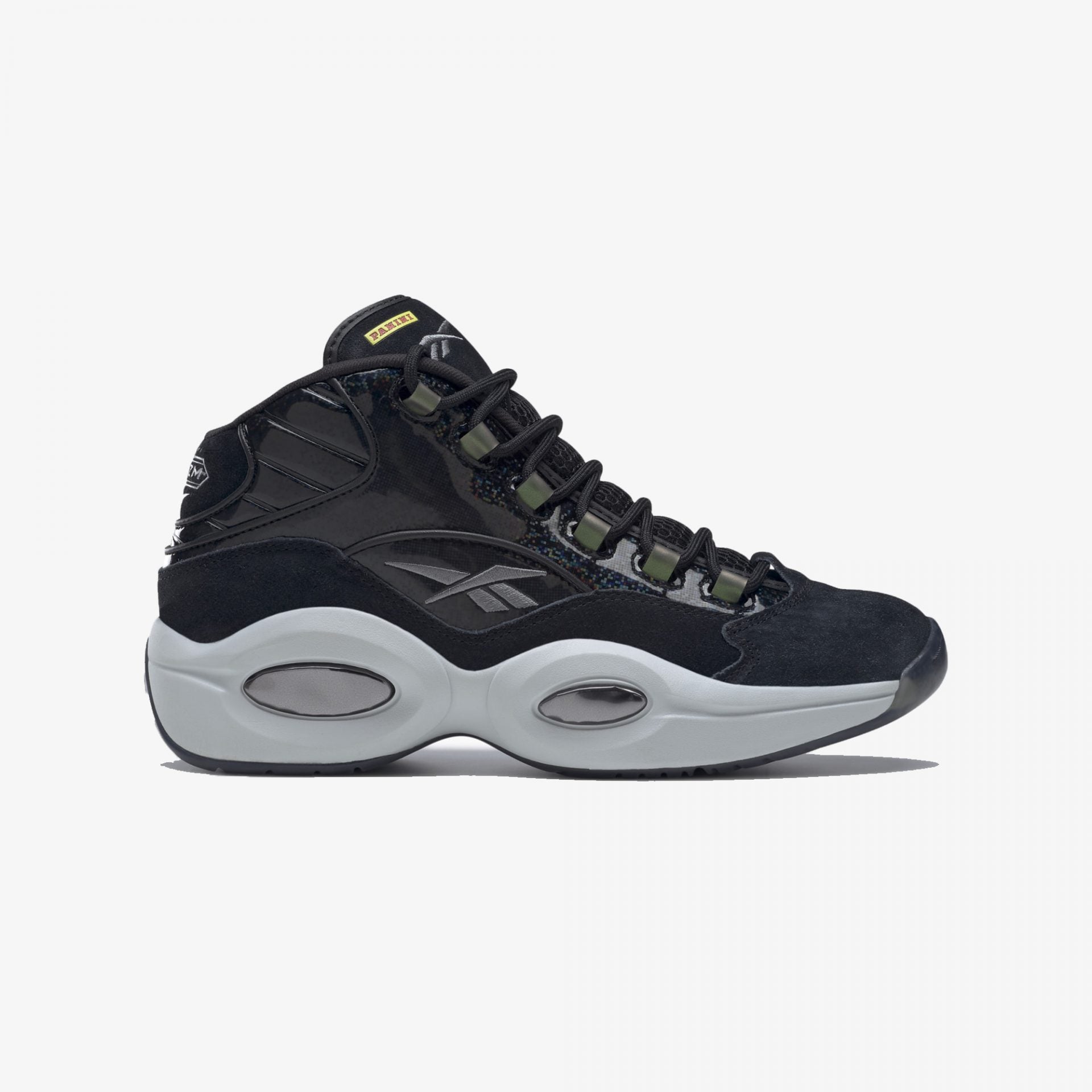 Reebok PANINI QUESTION MID BASKETBALL BLACK