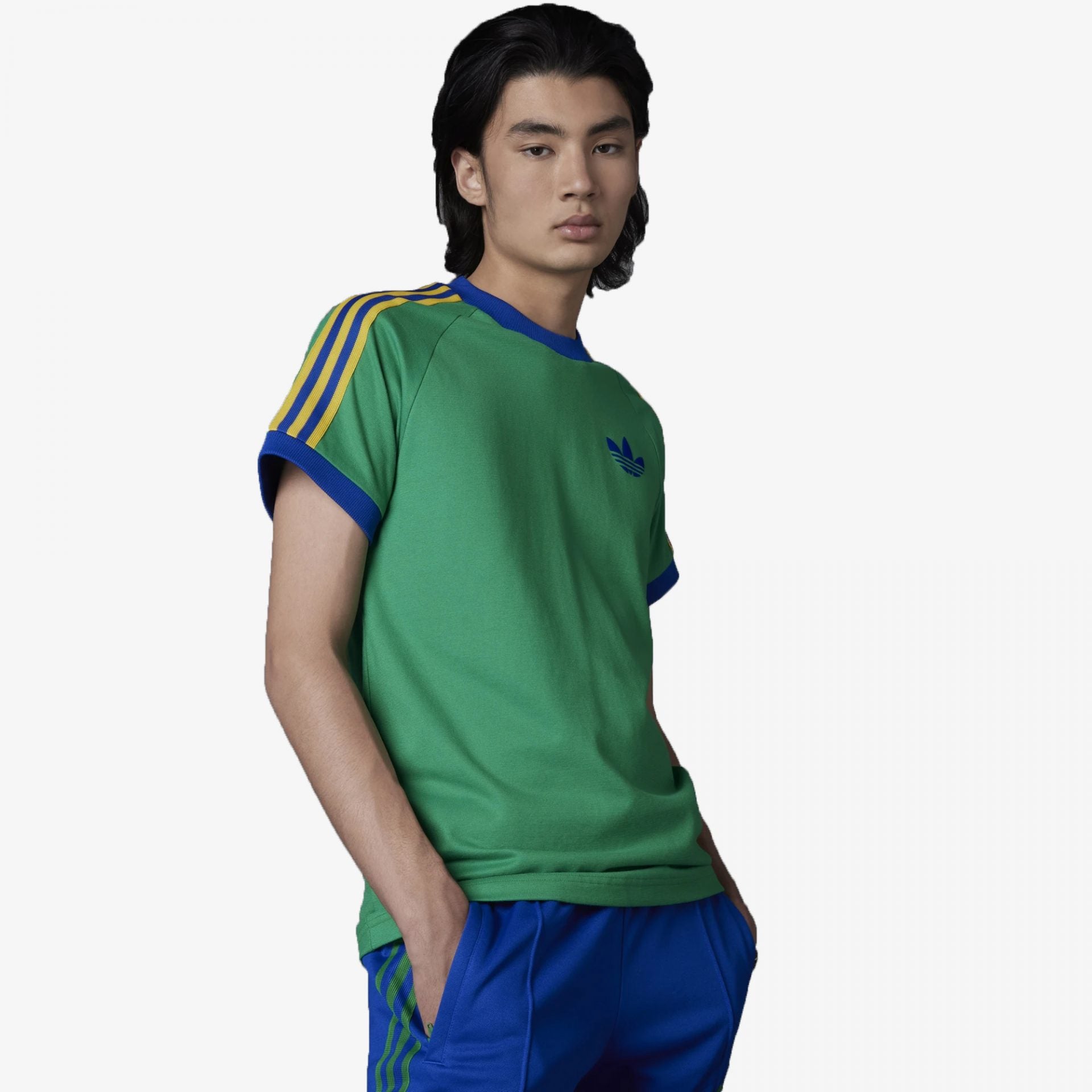 Adidas Originals ADICOLOR 70S VINTAGE CALI TEE GREEN