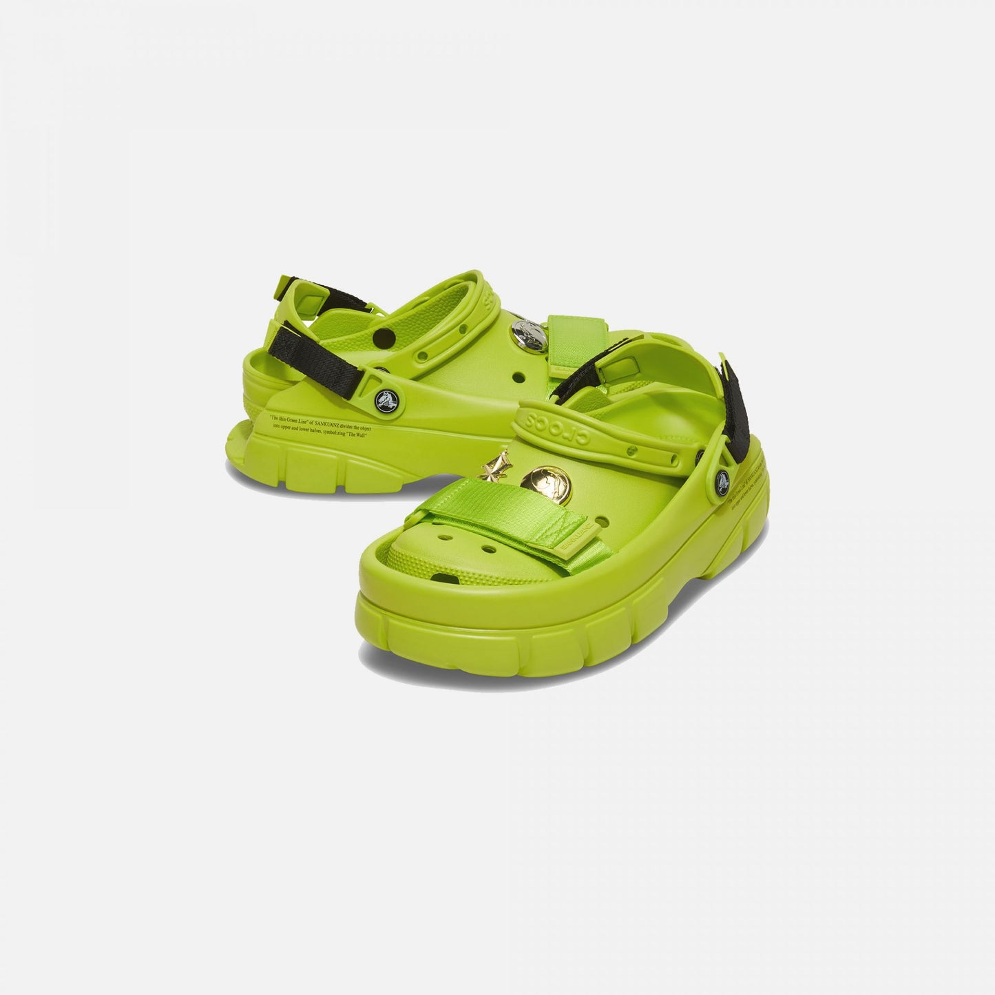 SANKUANZ CLASSIC CLOG LIME PUNCH