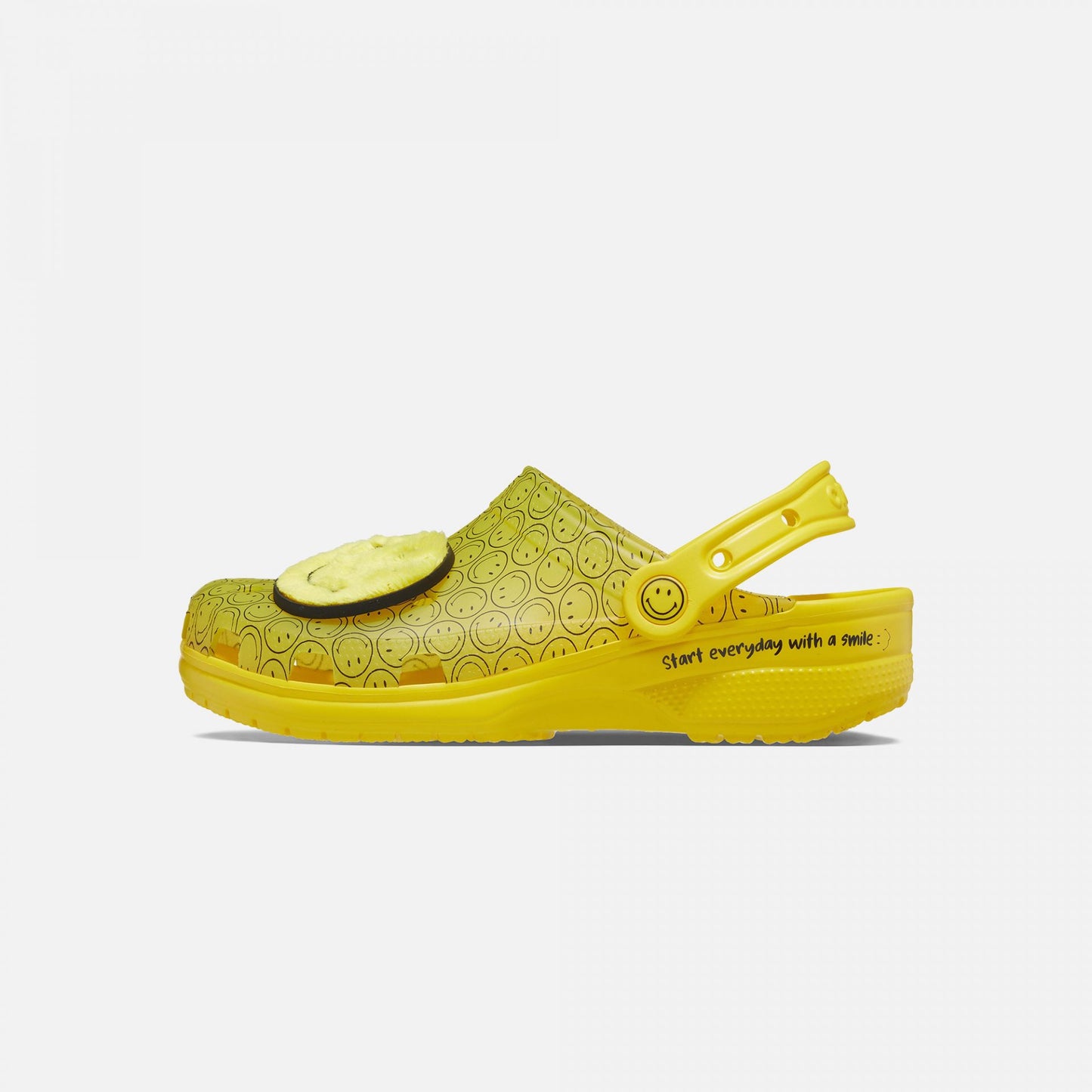 CLASSIC TRANSLUCENT SMILEY CLOG